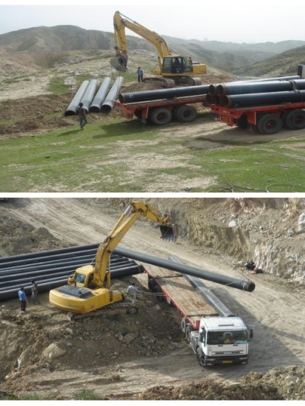 حداث خط لوله 26 اینچ گاز تزریقی گچساران_002